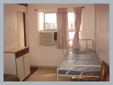 Indoor patient room